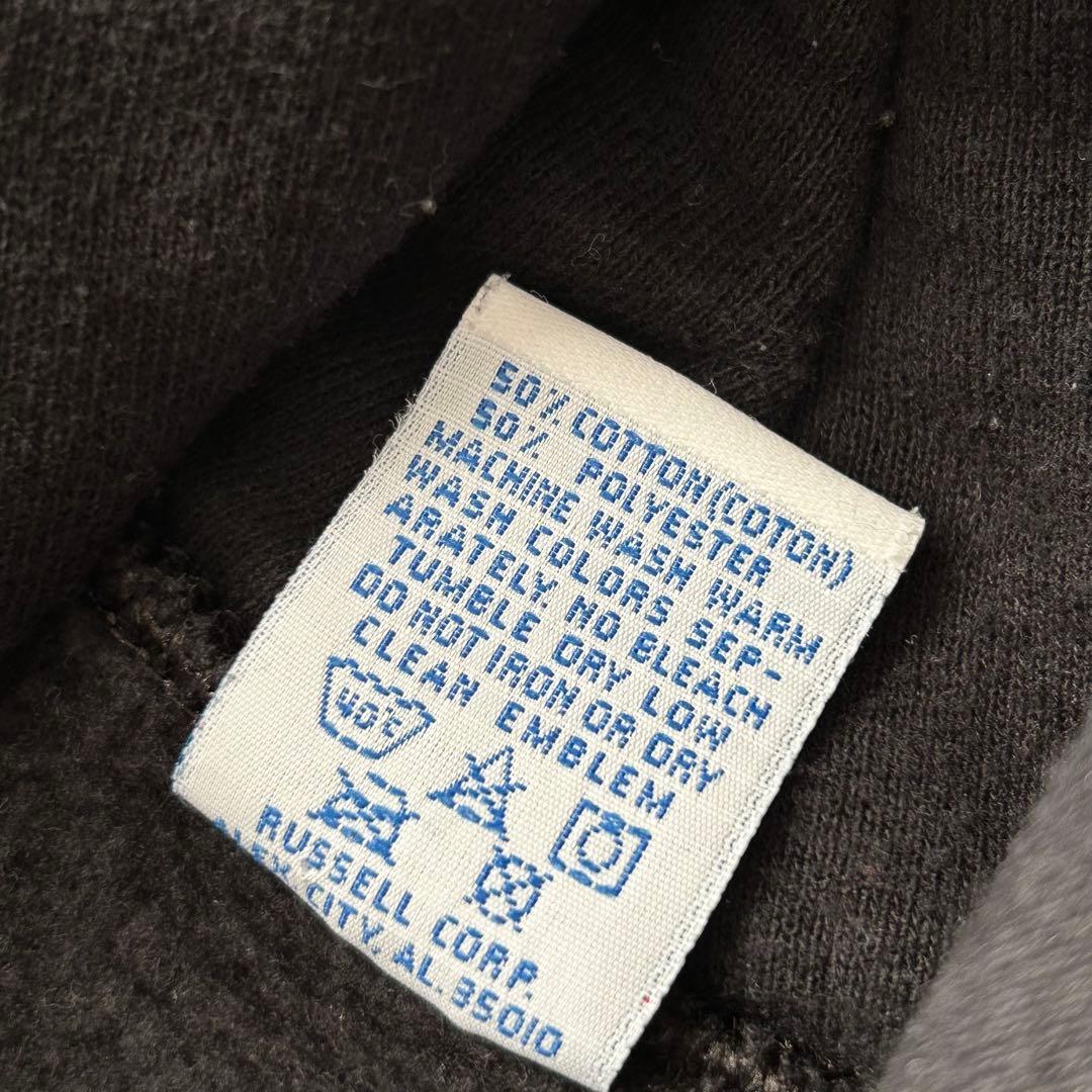 ラッセルアスレチック 90s hoodie XL 97 black USA製