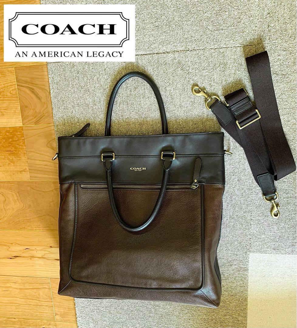 COACH コーチ　本革　トートバッグ　ビジネスバッグ カジュアルバッグ