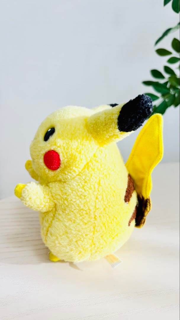 初期ピカチュウ　ぬいぐるみTOMY 顔バランス良 紙タグあり 動作確認済み