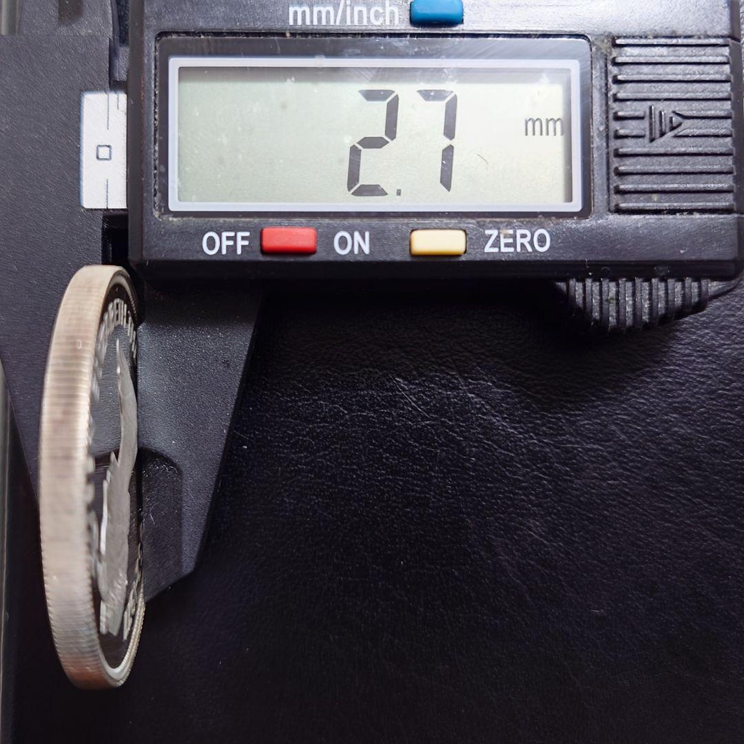 1977年 モーリシャス銀貨 25ルピー エリザベス女王即位記念銀貨SV925