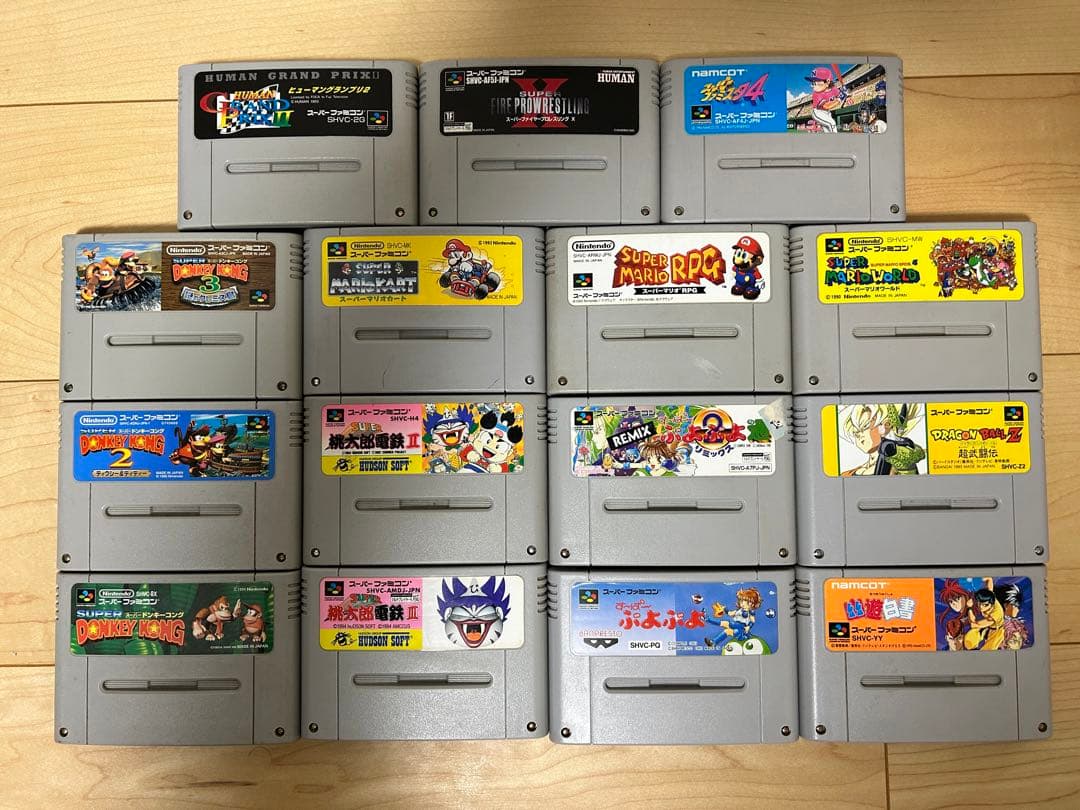 スーパーファミコンソフトまとめ売り 15個