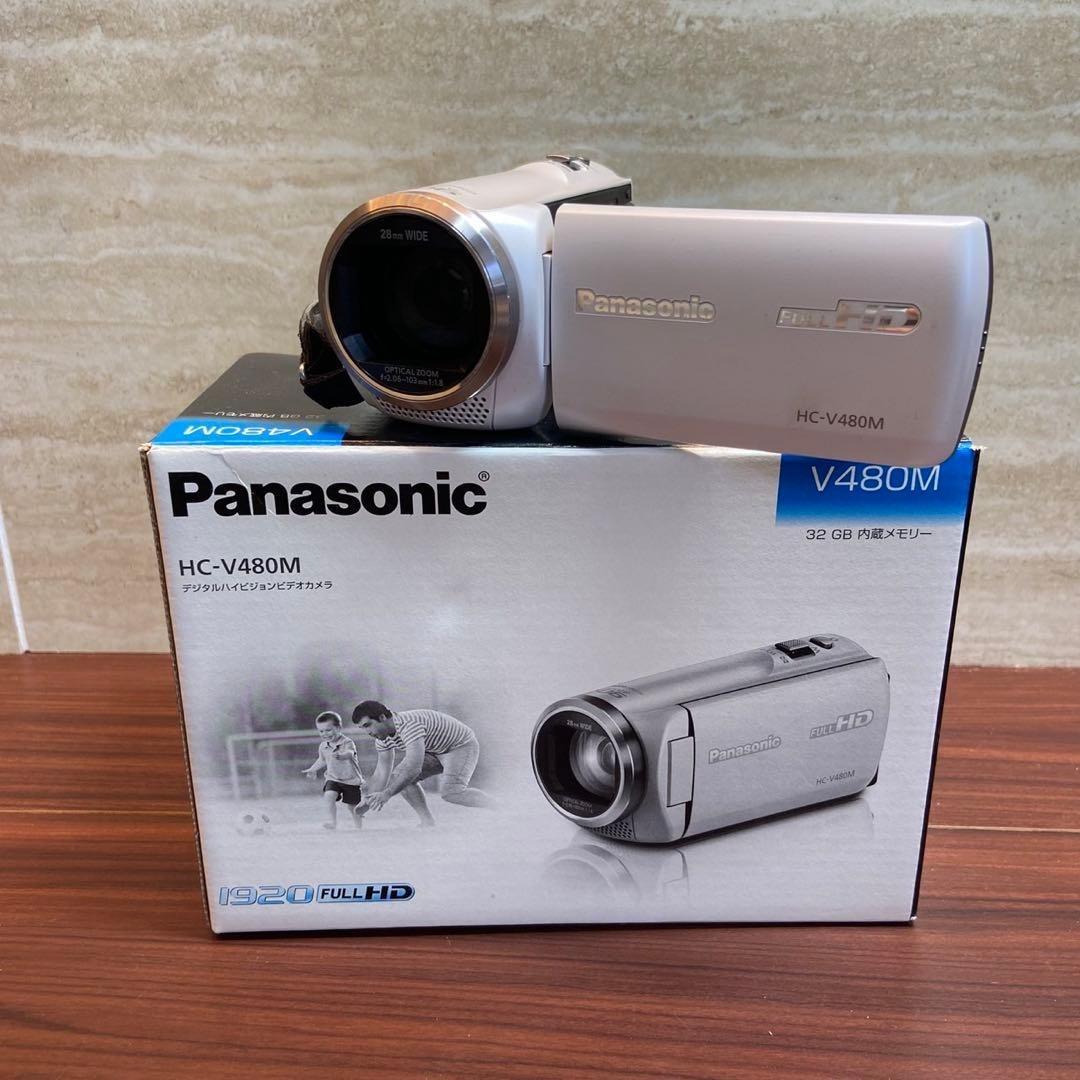 Panasonic HC-V480M ビデオカメラ ほぼ新品 4950