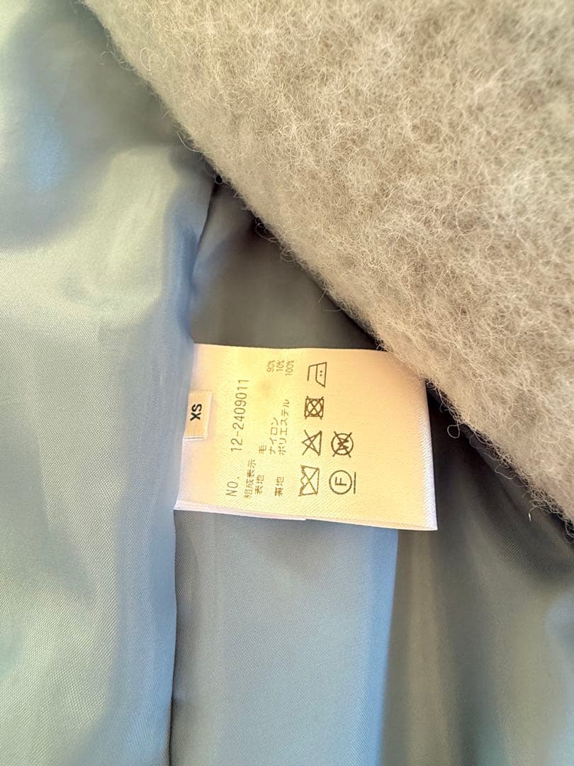 プラステ　シャギーチェスターコート