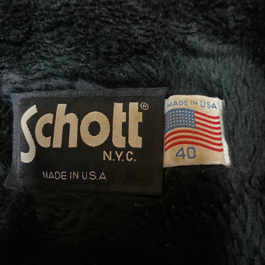 ショットシングルライダース ダメージ加工ビンテージ