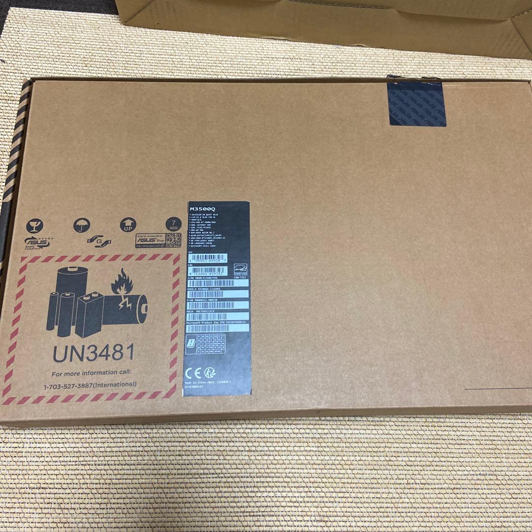 Windowsノート本体 ASUS Vivobook Pro 15 OLED M3500QA-L1164