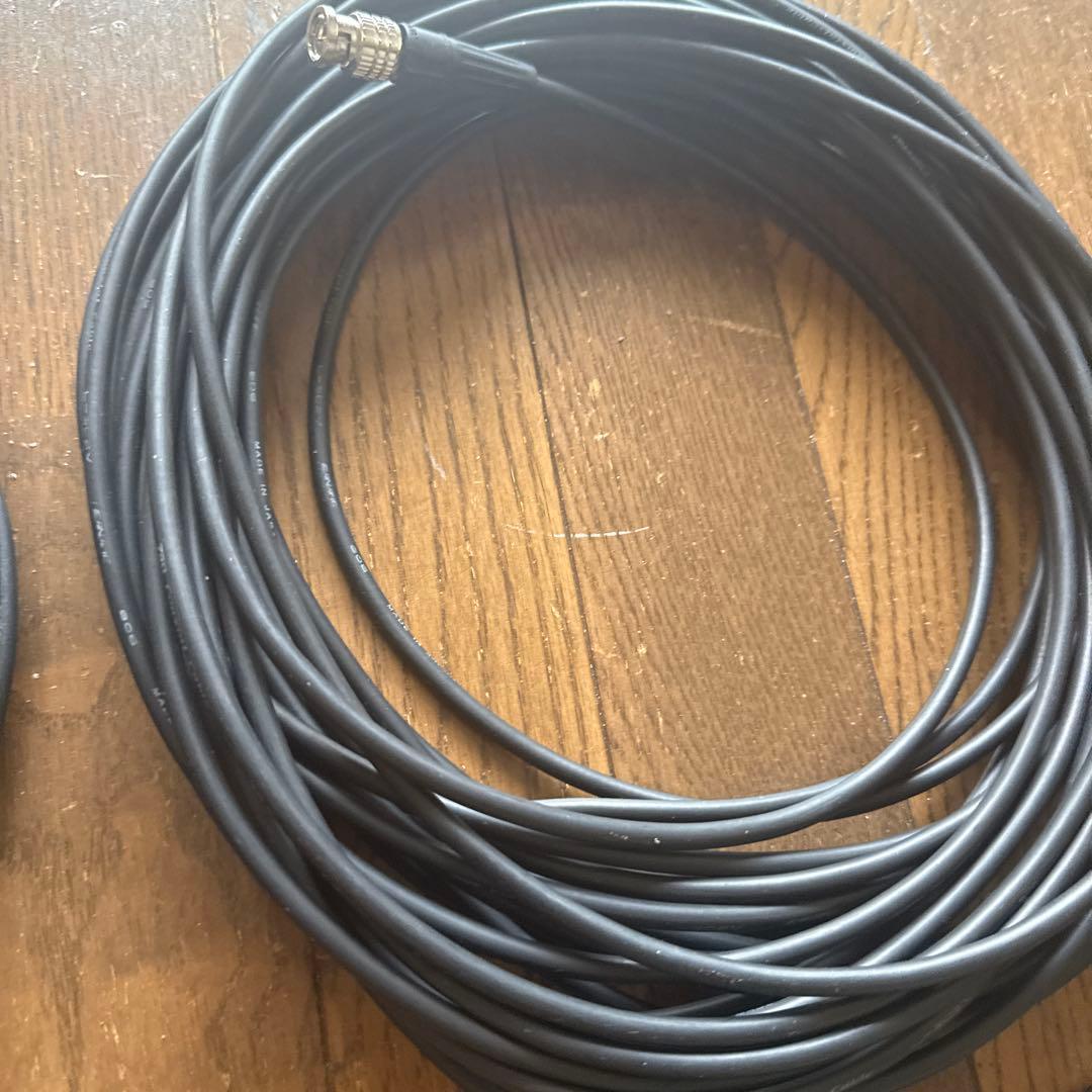 断捨離くらげ BNC-BNC コンポジット　映像ケーブル　20m2本、