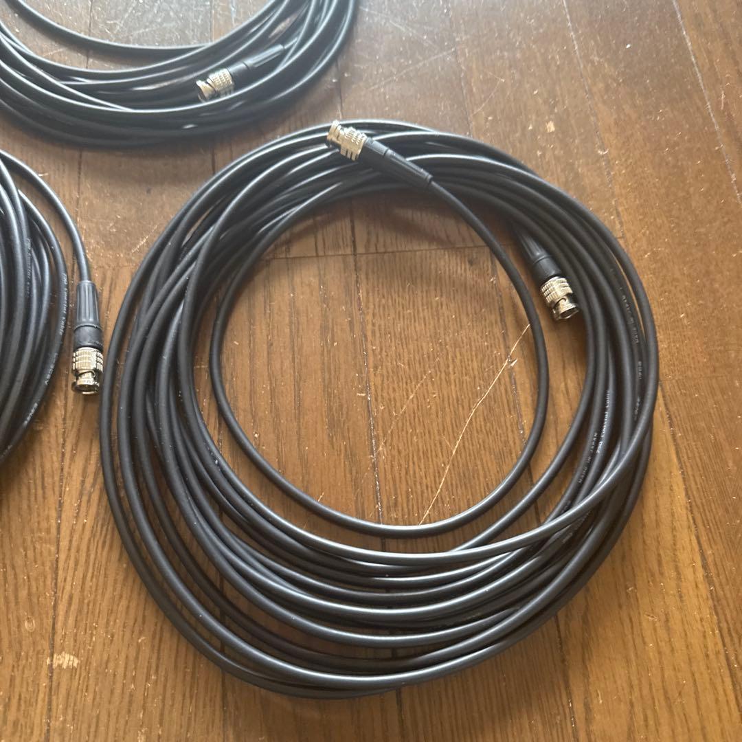 断捨離くらげ BNC-BNC コンポジット　映像ケーブル　20m2本、