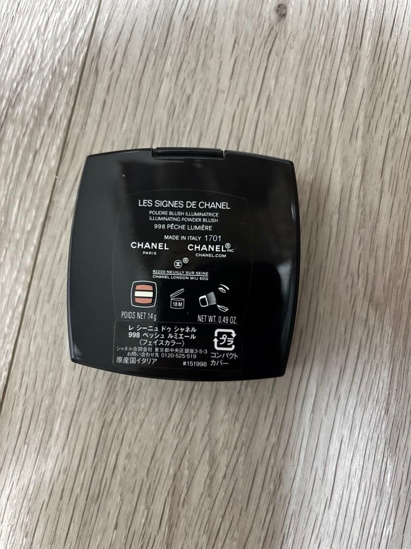 チーク CHANEL LES SIGNES DE CHANEL 998