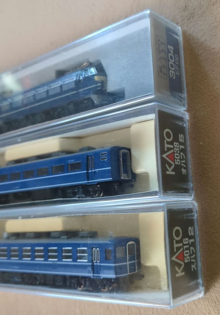KATO 鉄道模型 国鉄車両 EF66 客車Nゲージ セット