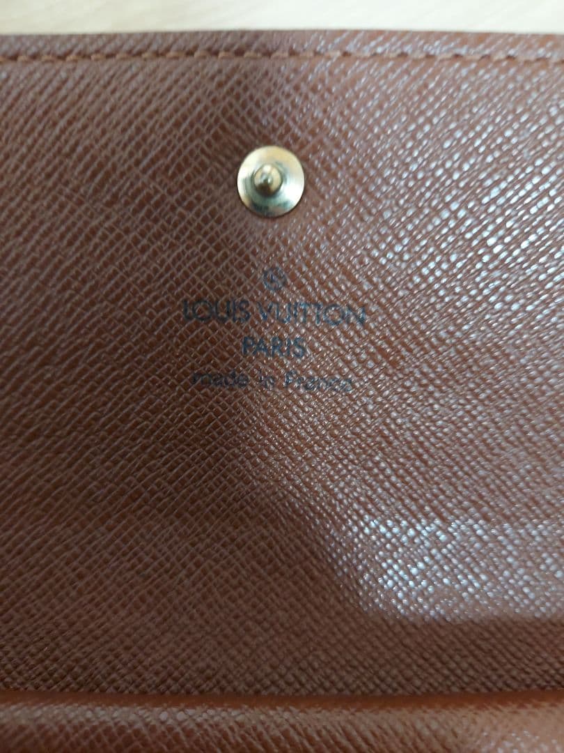 ルイヴィトン　長財布　三折り