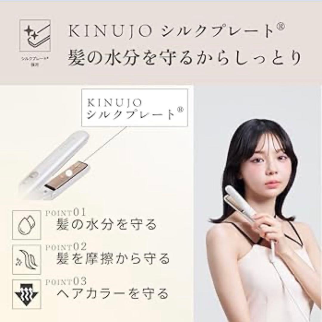 KINUJO 海外対応 ミニアイロン ドゥー シルクプレート® KM001