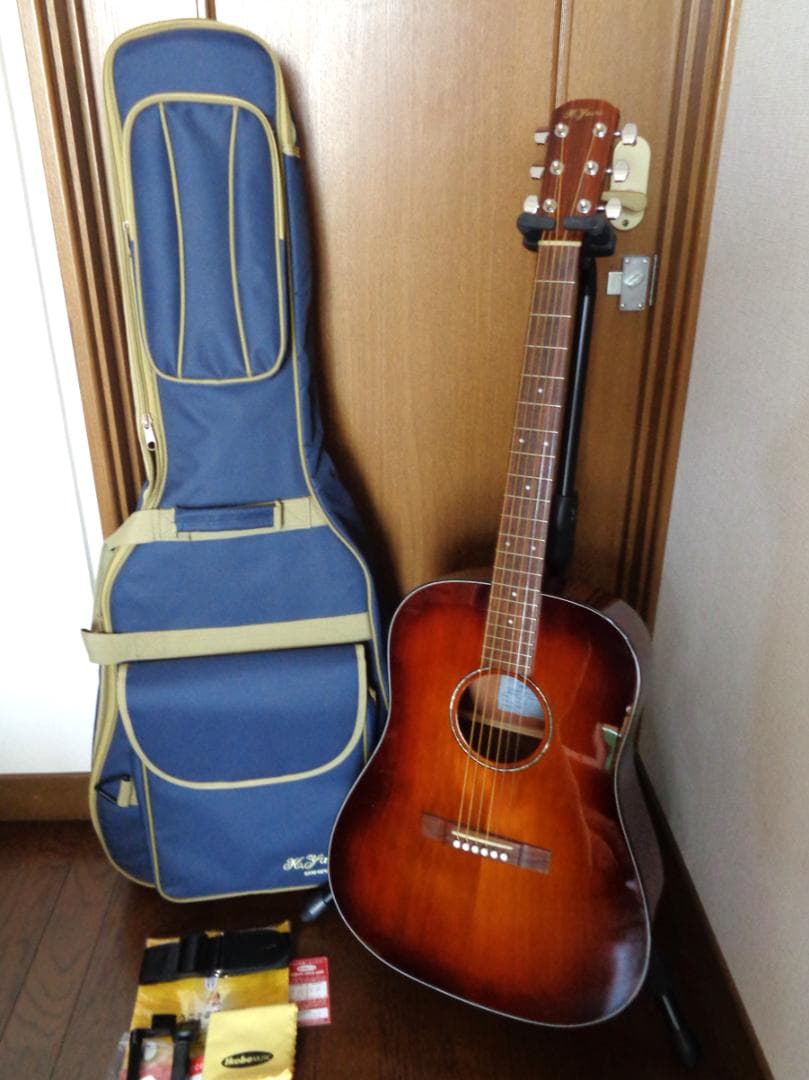 Kヤイリ YT-2 VS　2024年製　純国産アコギ　ギグバッグ　アクセサリー付