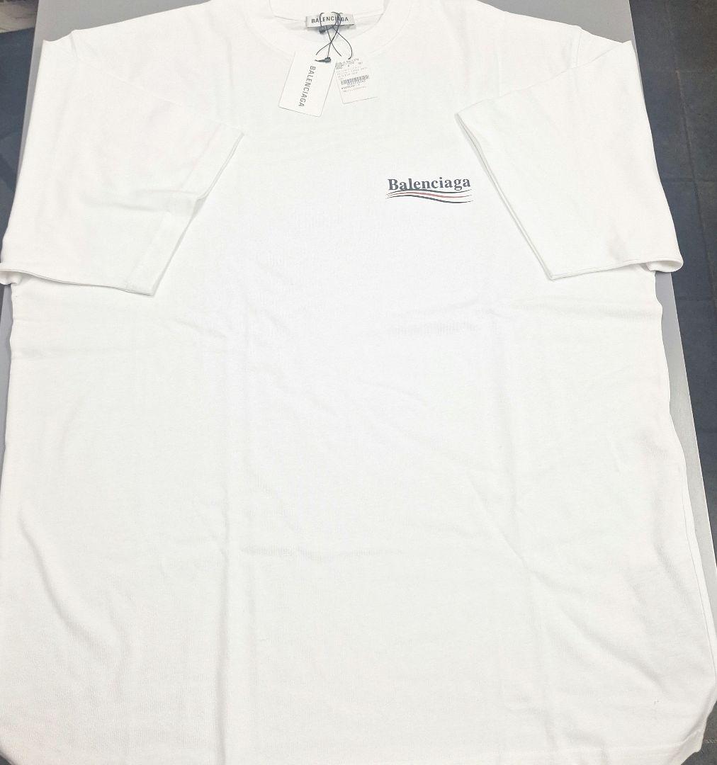 Balenciaga ホワイト Tシャツ Mサイズ 新品タグ付き