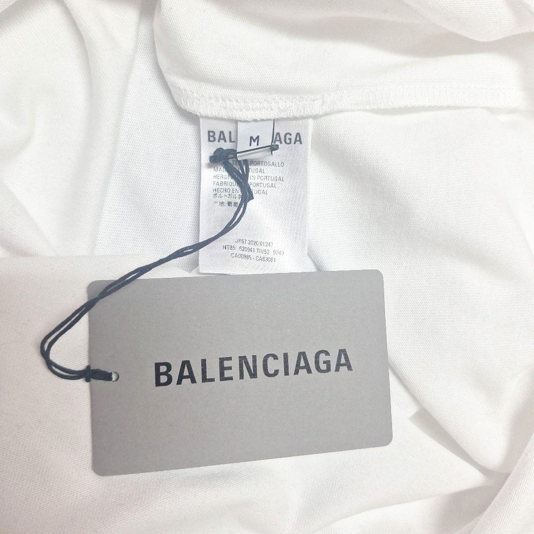 Balenciaga ホワイト Tシャツ Mサイズ 新品タグ付き