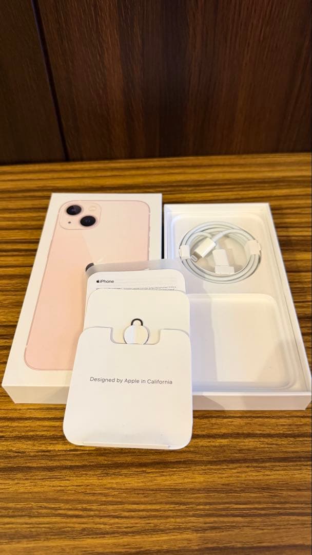 iPhone13 128GB ピンク 箱付き