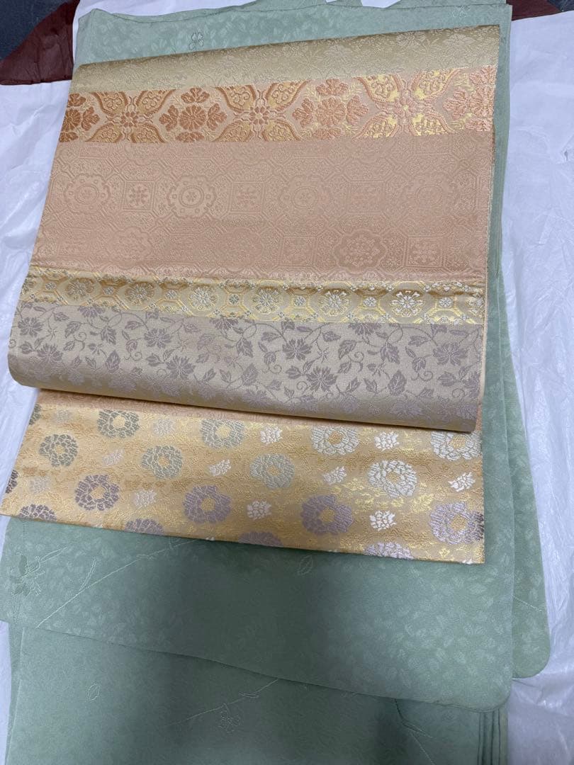 箔屋清兵衛全通袋帯新品未使用証紙有り