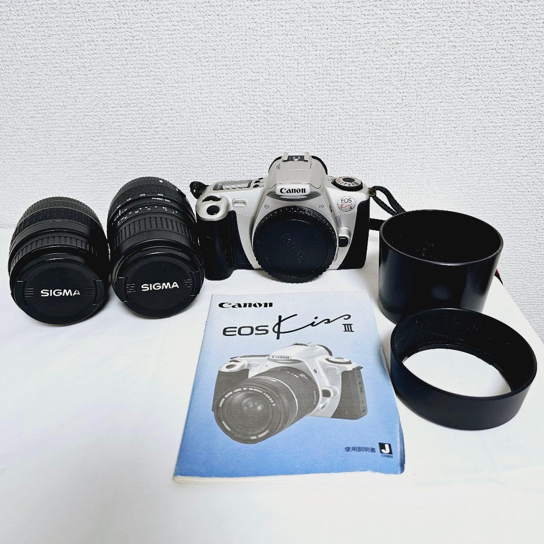 Canon EOS Kiss3 レンズ付　フイルムカメラ　バッグ