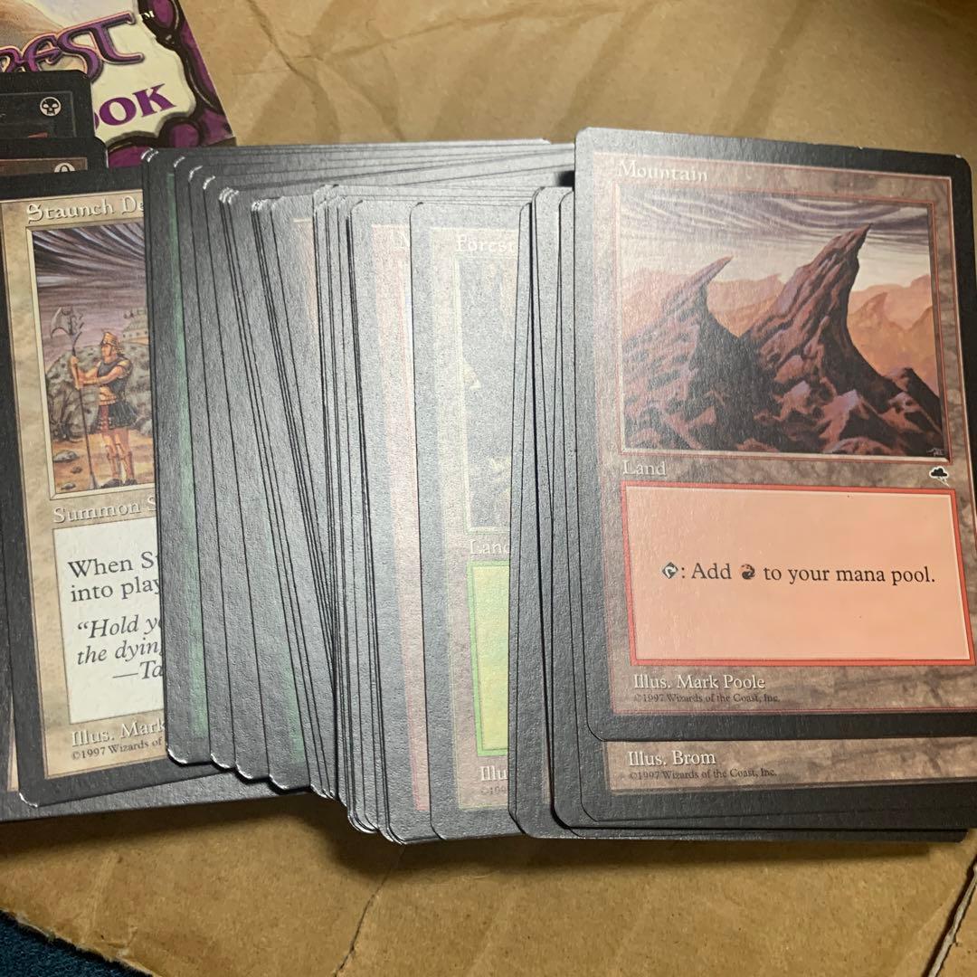 マジックギャザリング、テンペスト、保管品