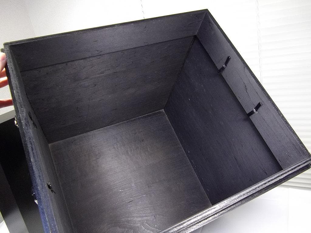 鎧櫃　鎧立　等身大　甲冑　鎧兜　具足　収納箱　木箱