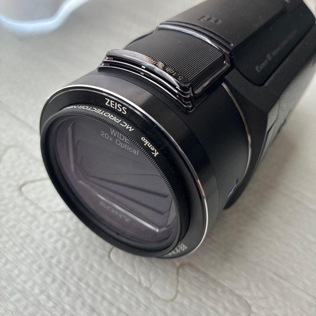 SONY ビデオカメラ 本体 ZEISSレンズ付き