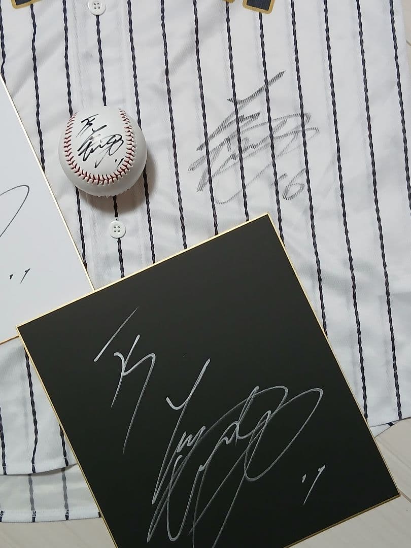 まぁちゃん！　　侍JAPAN　直筆サインユニフォーム　　3点セット