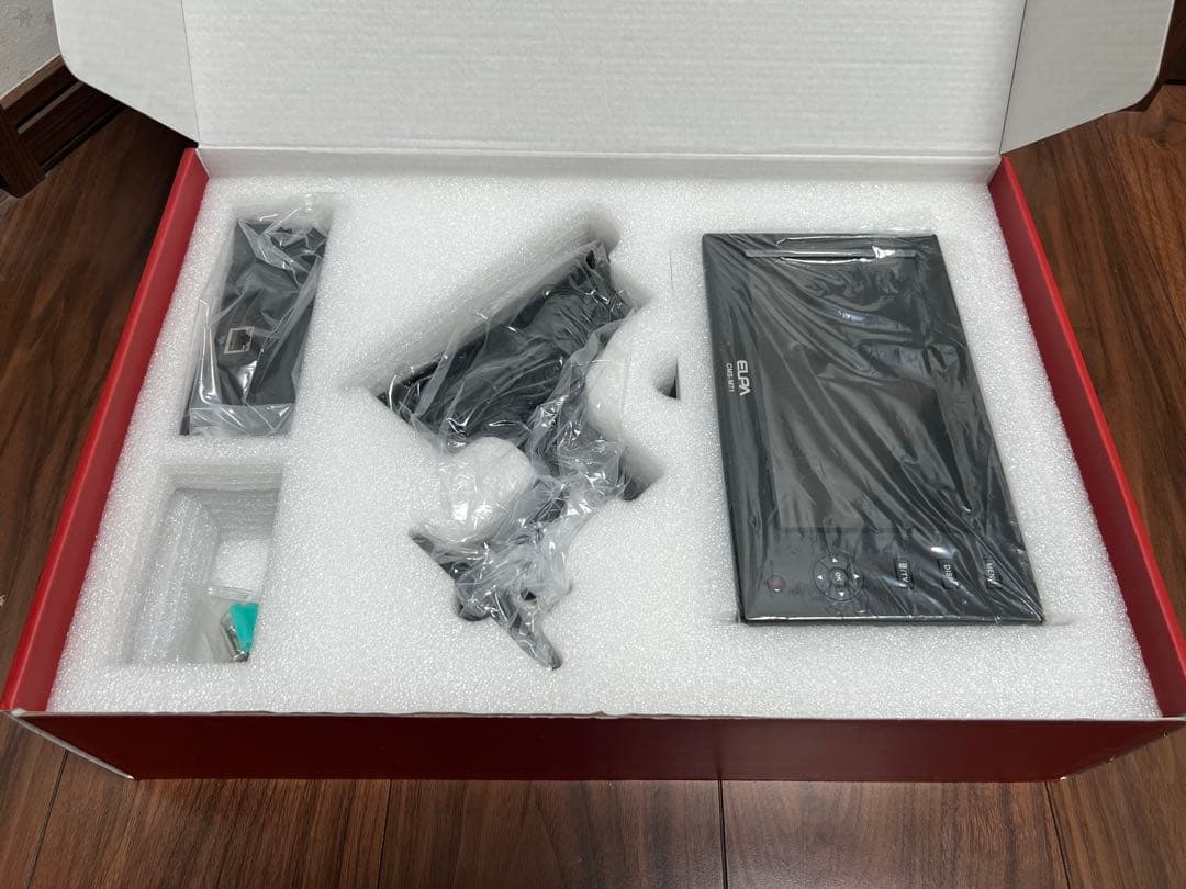 【新品 未使用】ELPA 朝日電器 ワイヤレスカメラ&モニター　CMS-7110