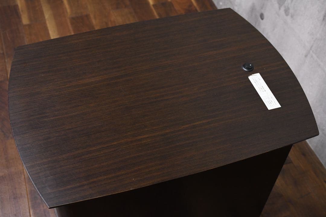 EFK1 カリモク ディレトーレ ナイトテーブル 照明付き 2段ドロワー