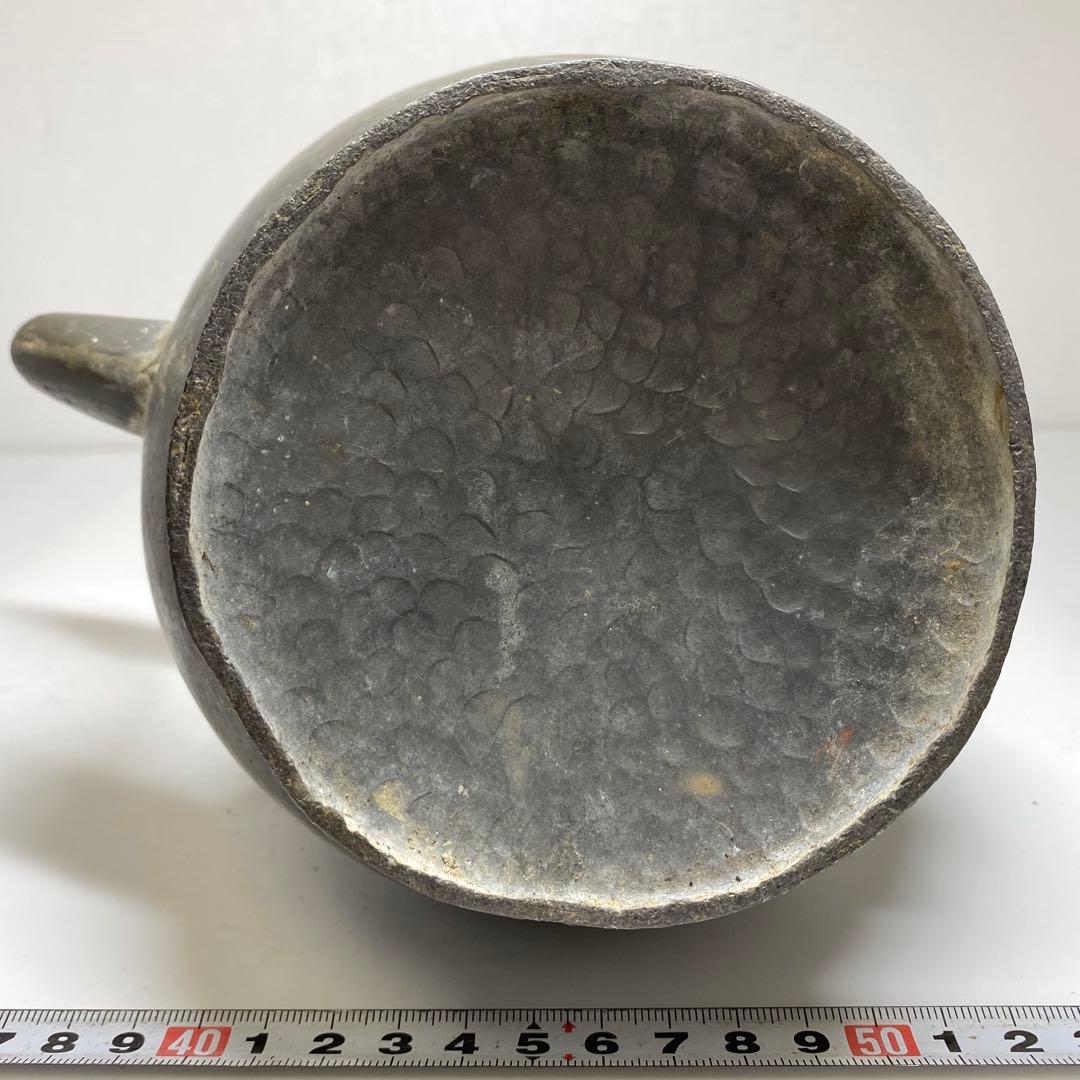 時代　錫製　水次　タサオ　高さ約19cm 東N7-1011①