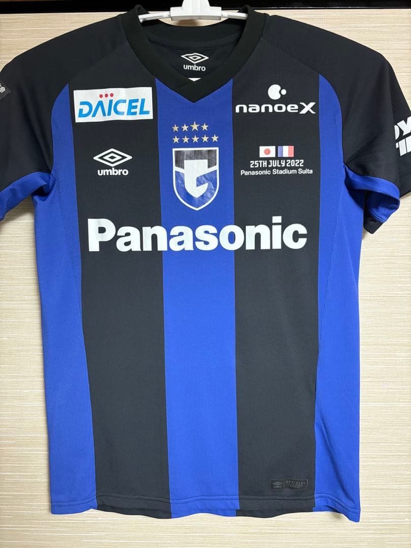 2022ガンバ大阪オーセンティックユニフォーム PSG戦着用 小野瀬康介