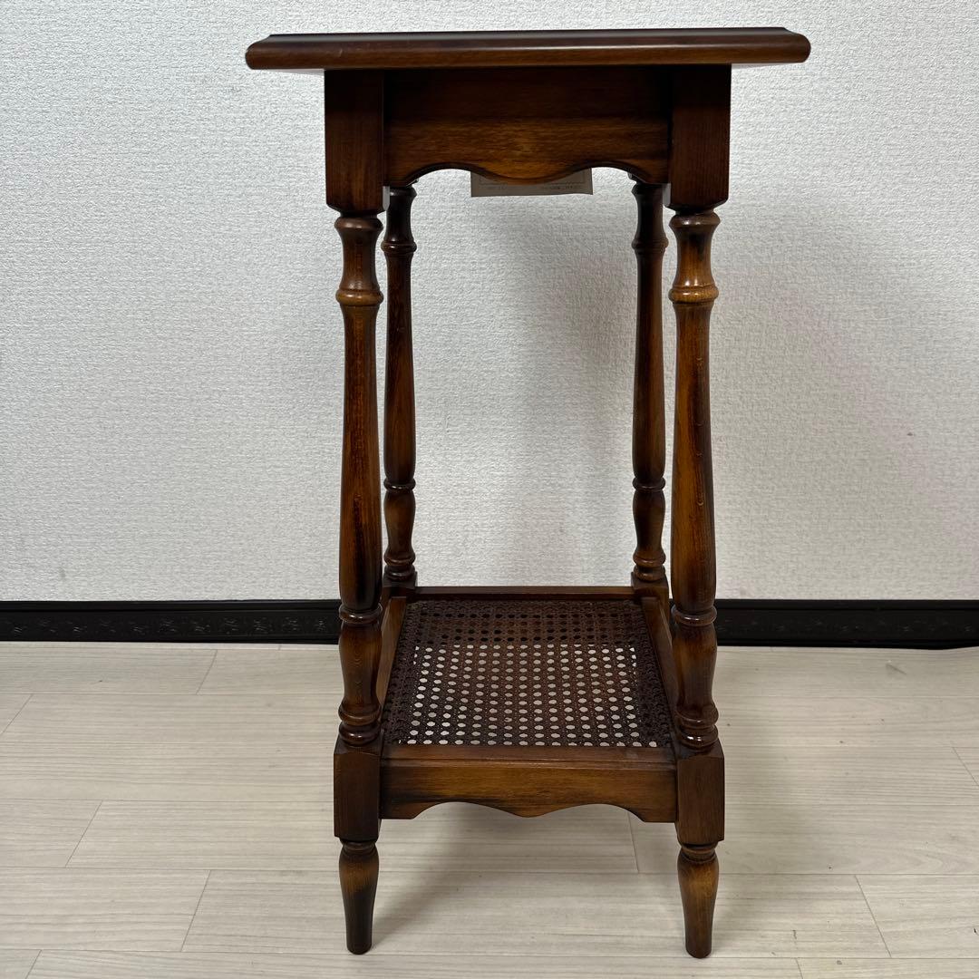 カリモク コロニアル サイドテーブル 電話台 TEL台 FAX台 ※i4※