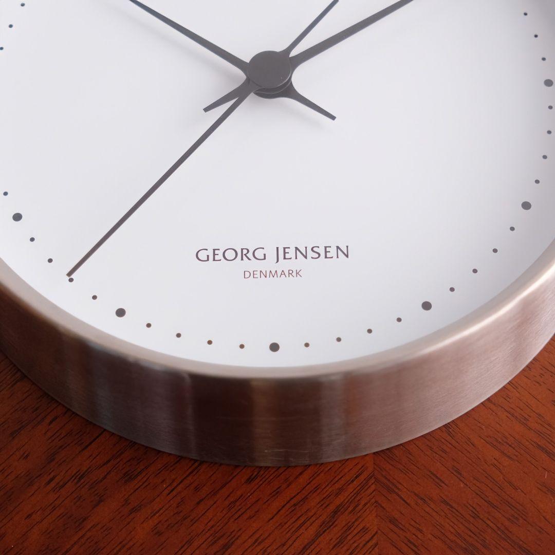 【新品未使用】ジョージジェンセン   掛時計 22cm
