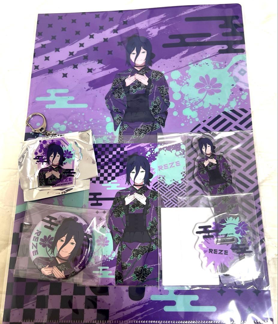 チェンソーマン レゼ アクスタ　キーホルダー缶バッジ クリアファイル 特典　祭り