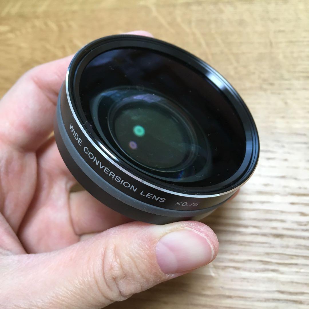 SONY ハンディカム HDR-XR500 大容量バッテリーやワイコンレンズ付き