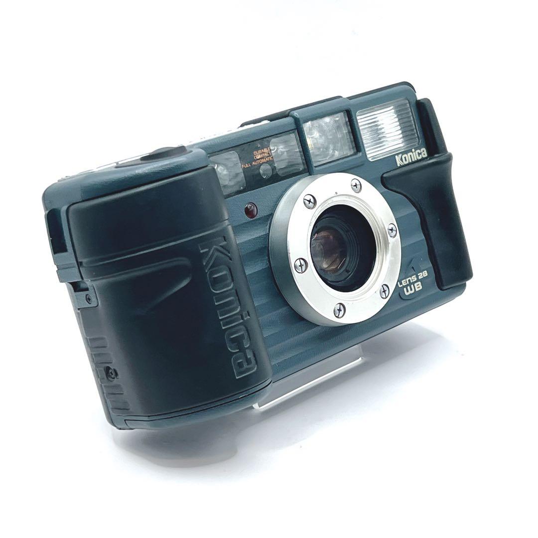 【美品】Konica Lens 現場監督28WB コンパクトカメラ 防塵 防水