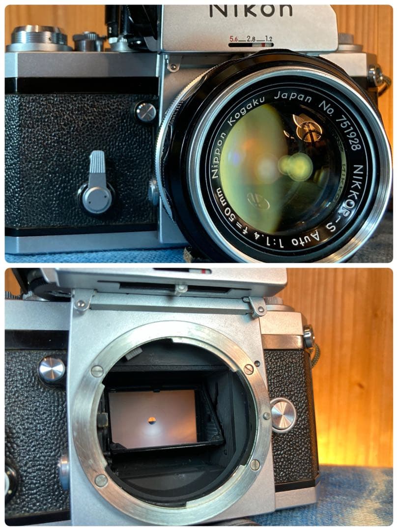 ★完動品＊美品★nikon f フォトミックftn／50mm f1.4／作例多数