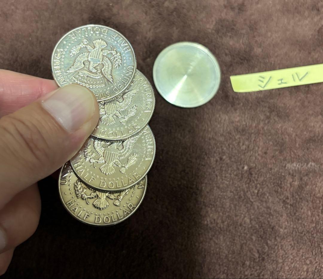 シルバーハーフ　シェルセット　1964年　ケネディ　銀貨