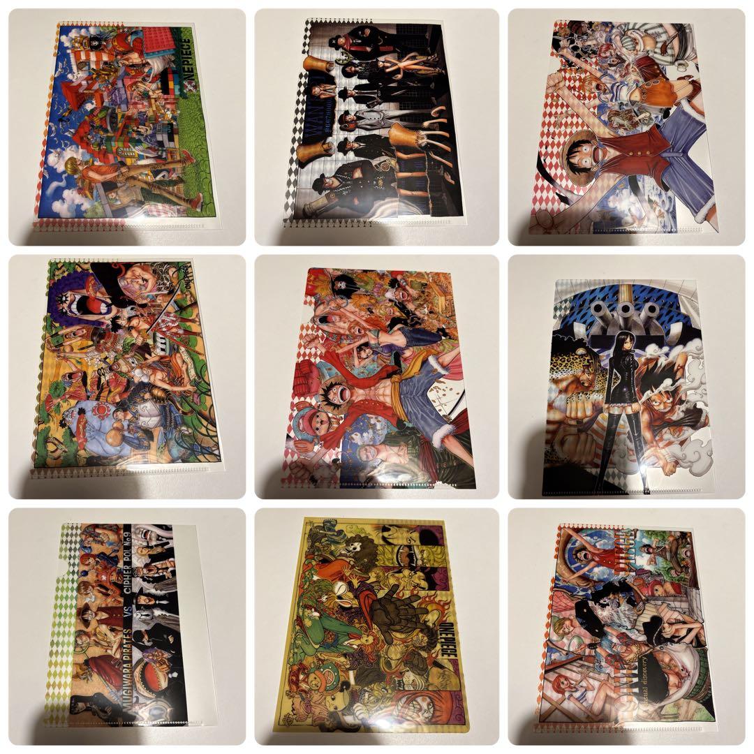 ワンピース　クリアファイル　非売品