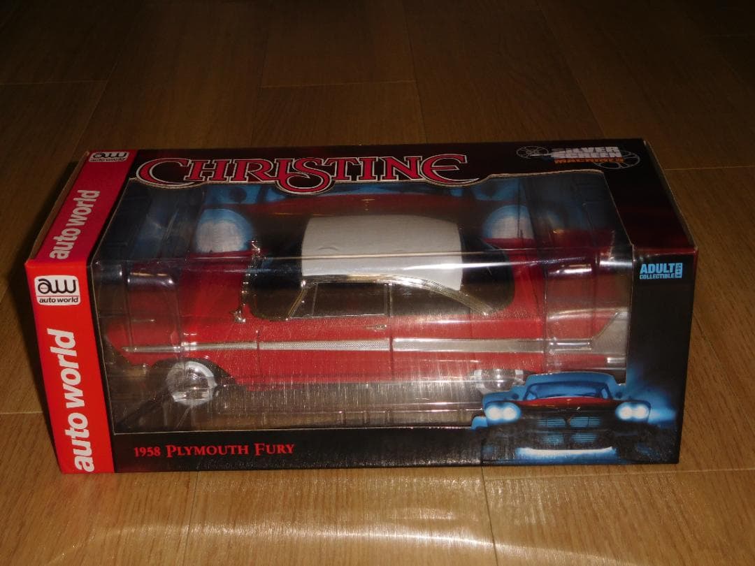 ミニカー CHRISTINE MOVIE 1/18 NIGHT VERSION CAR