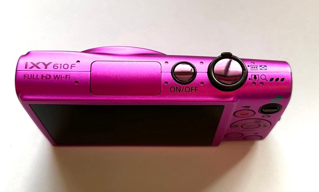 キャノン Canon IXY 610F （ピンク）　動作品