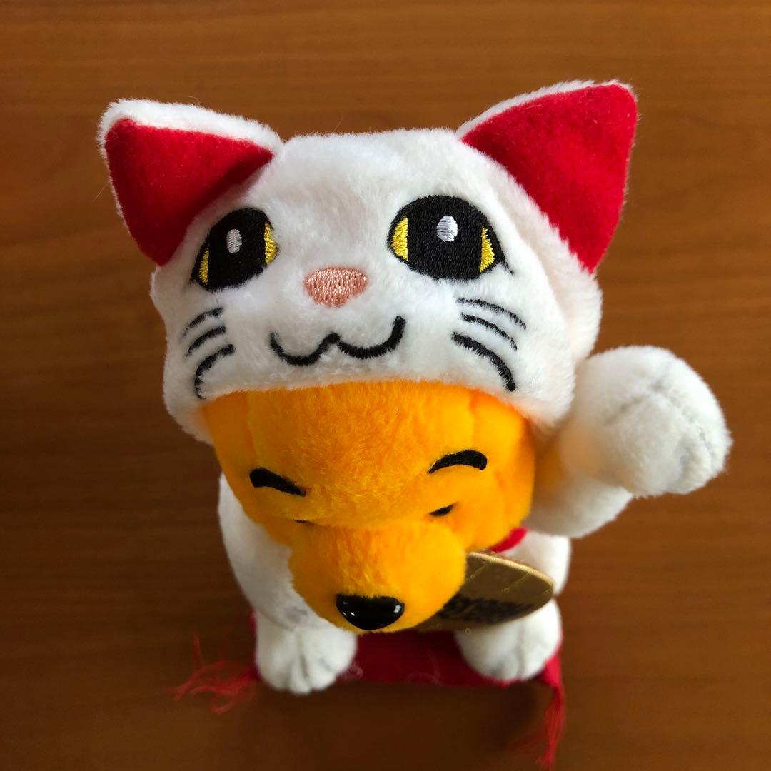 ぬいぐるみ　くまのプーさん（招き猫）【５個セット】