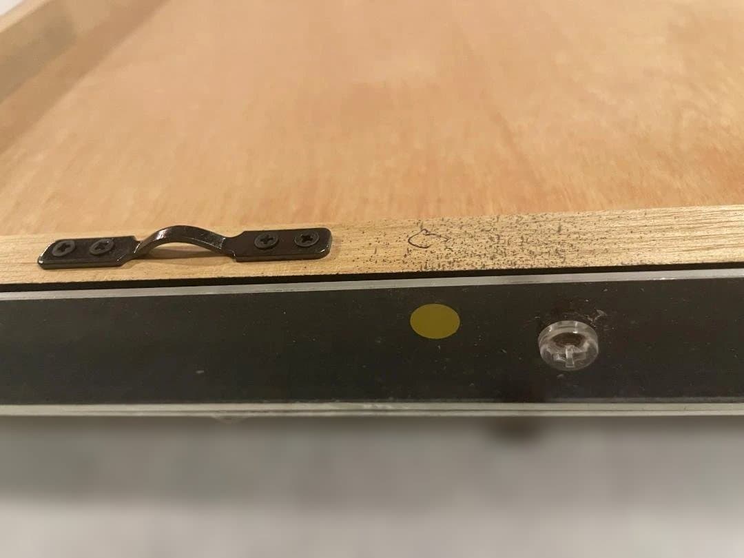 大型 アクリル フレーム 長方形 アート 絵画 ファブリック 染色 展示 特注品