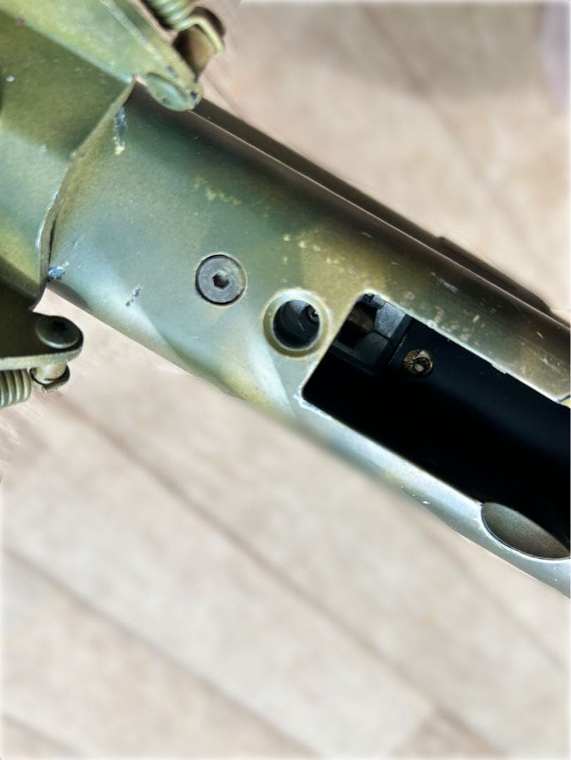 東京マルイ VSR エアガン 樹脂製 迷彩柄 スコープ付き 【中古】 箱無し