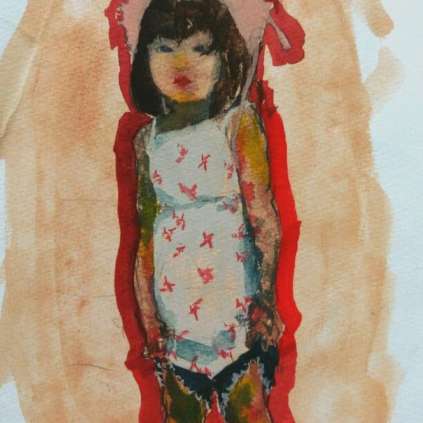 イラストオーダー 水彩画:アウトサイダー