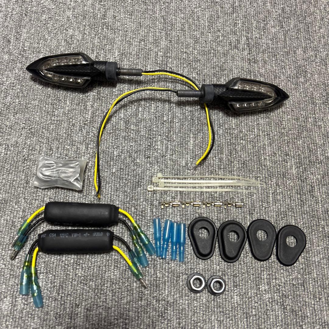 YAMAHA ヤマハ 純正 LEDウィンカー カーボンルック YME 2個セット