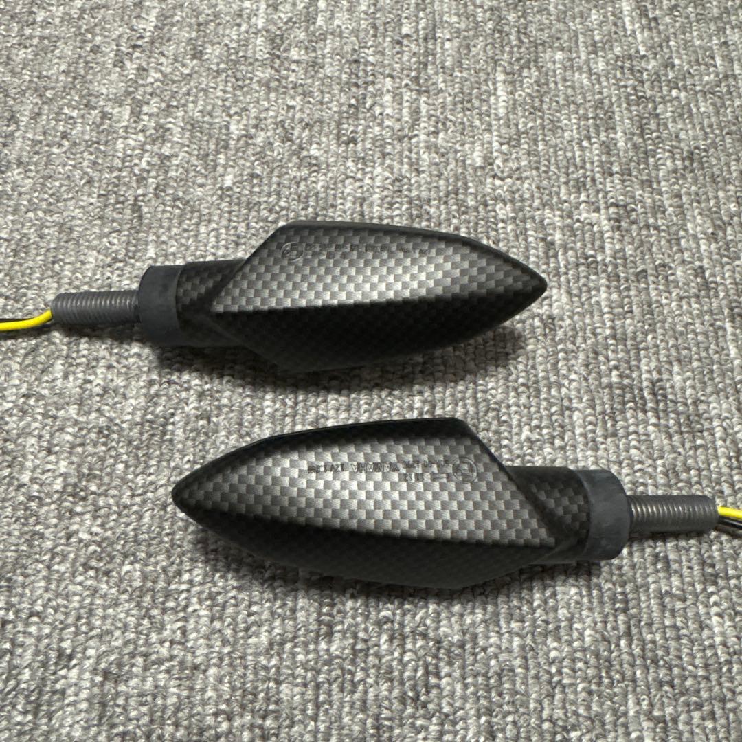 YAMAHA ヤマハ 純正 LEDウィンカー カーボンルック YME 2個セット