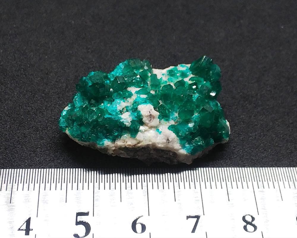 405 ダイオプテーズ ドロマイト 翠銅鉱 ツメブ鉱山産