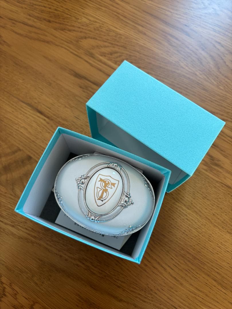 SILVER OHNO オーバル型オルゴール フェリス女学院大学卒業記念