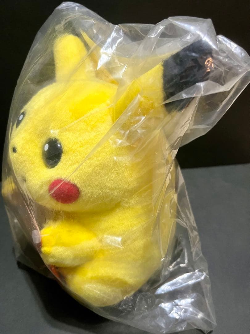 【ビニール未開封極美品】ピカチュウ おしゃべりぬいぐるみ タグつき