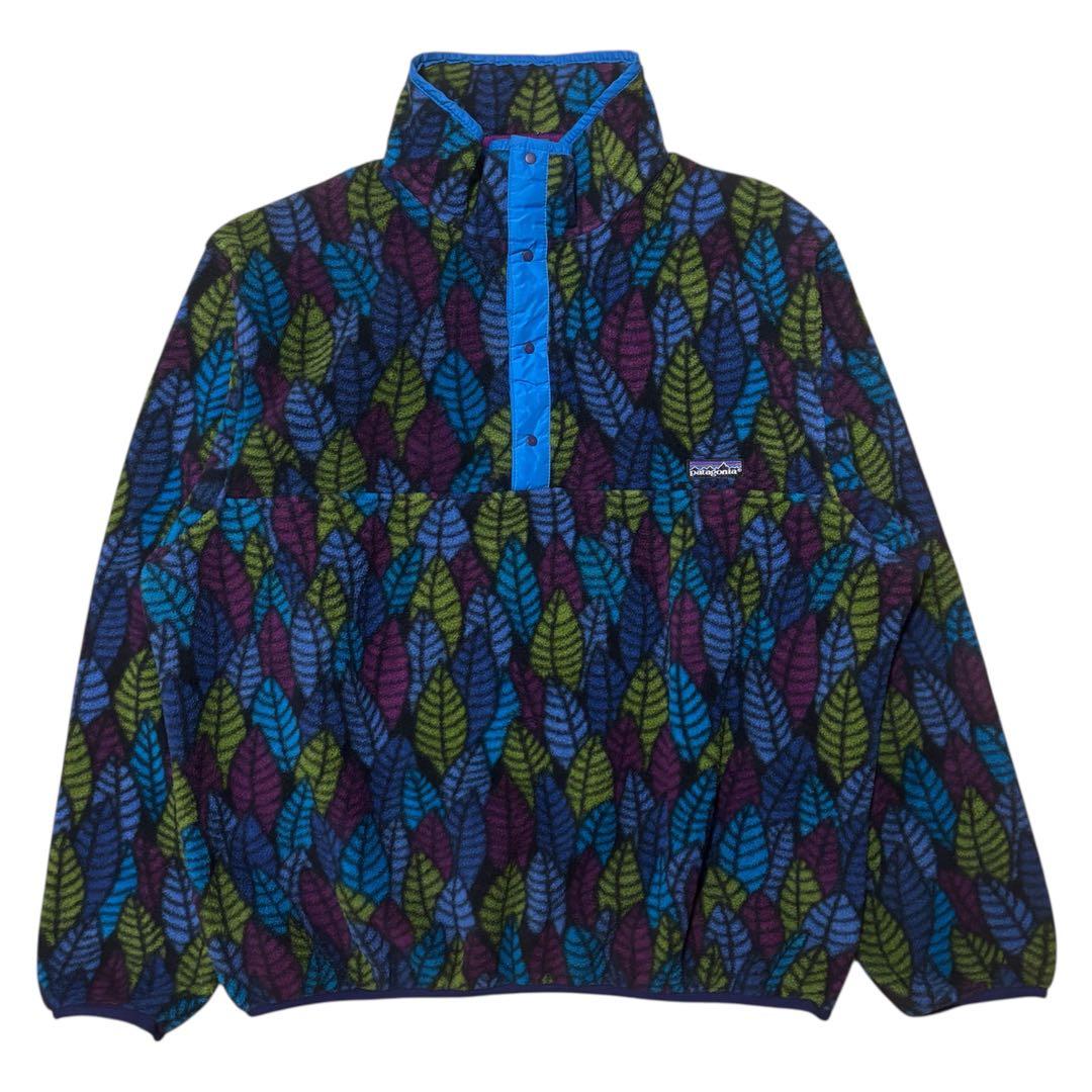 S級状態 入手困難 Patagonia パタゴニア 激レア リーフ柄 スナップT