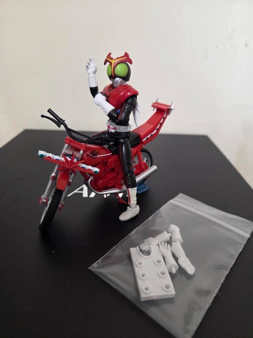 SHODO-X 仮面ライダー フィギュア１０体 「バイクセット８台」